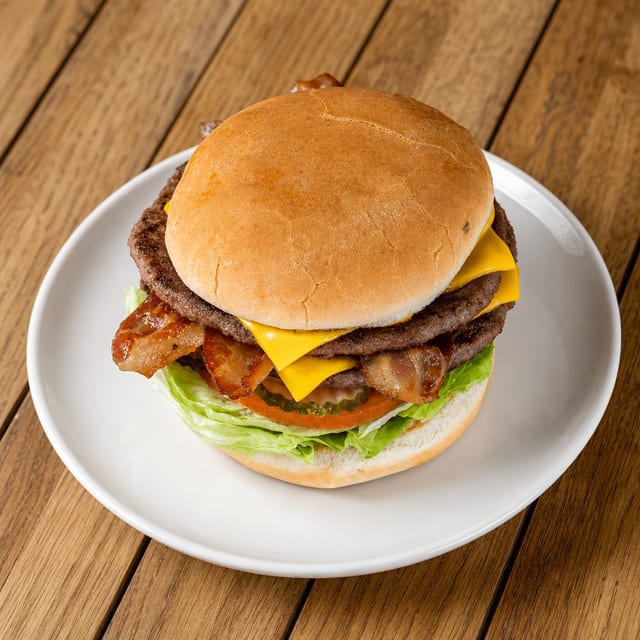 #43 Double Cheese Burger.