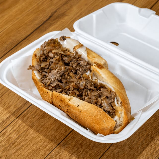 #32 Philly Steak (Only Meat) 8".